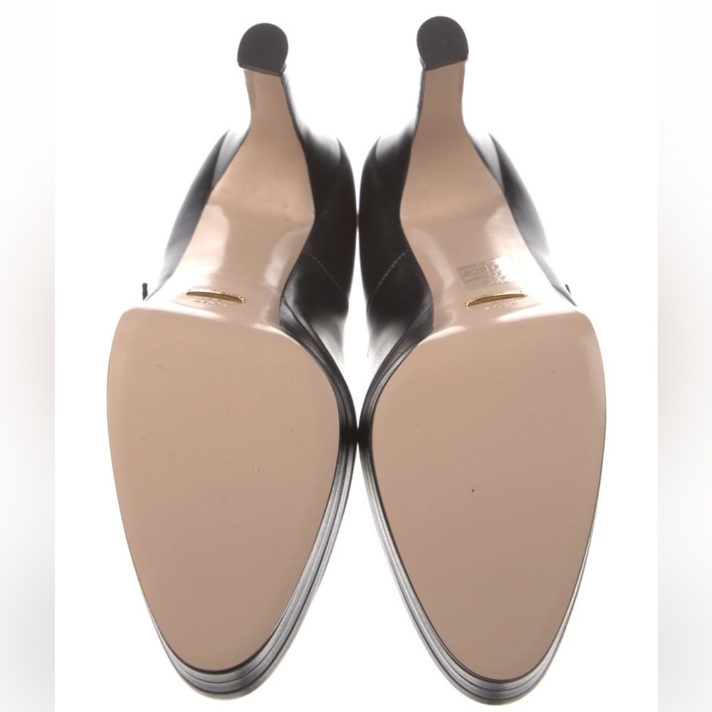 Gucci Platform Leather Pumps - Picture 5 of 5
